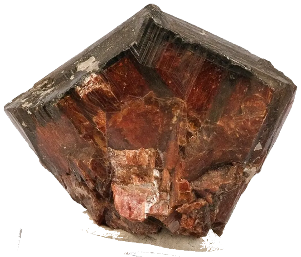 Specimen of tantalite crystal